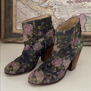 Rag & Bone Floral Newbury Booties